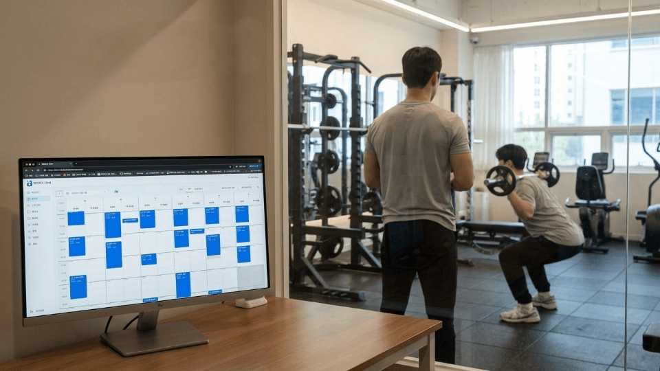 BODYCHECK를 사용하는 센터 운영 모습